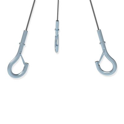 Kit de arneses de suspensión de altavoces para altavoces de techo central con carabinero de 2.0/3.2xxX6MM