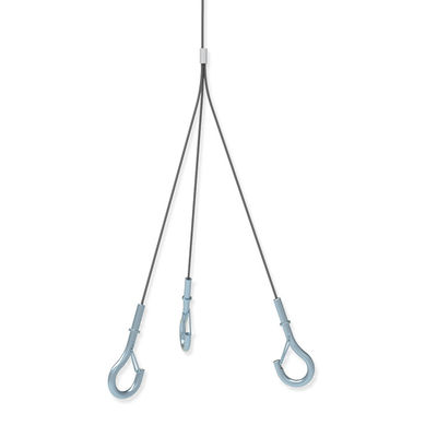 Kit de arneses de suspensión de altavoces para altavoces de techo central con carabinero de 2.0/3.2xxX6MM