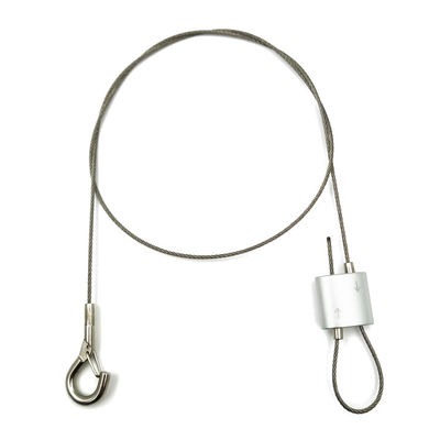 Kit de suspensión para altavoz colgante, cable de seguridad con agarre de bucle para altavoz de techo montado en el techo, para colgar luces, cerraduras, cámaras, altavoces de bricolaje en el vestíbulo, bar, exposición, tienda