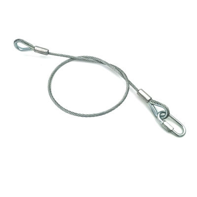 Cuerdas de seguridad para altavoces con cable de alambre Diámetro 3 mm longitud 60 cm o personalizable