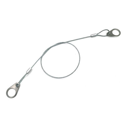 Seguridad del altavoz Cable de acero inoxidable Cable de seguridad Cable de alambre para el techo Altavoz montado en el techo o en la pared Añadir seguridad para colgar cámara de bloqueo de luz altavoz DIY en el pasillo de la exhibición del bar del coche