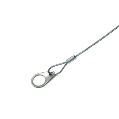 Seguridad del altavoz Cable de acero inoxidable Cable de seguridad Cable de alambre para el techo Altavoz montado en el techo o en la pared Añadir seguridad para colgar cámara de bloqueo de luz altavoz DIY en el pasillo de la exhibición del bar del coche