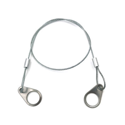 Seguridad del altavoz Cable de acero inoxidable Cable de seguridad Cable de alambre para el techo Altavoz montado en el techo o en la pared Añadir seguridad para colgar cámara de bloqueo de luz altavoz DIY en el pasillo de la exhibición del bar del coche