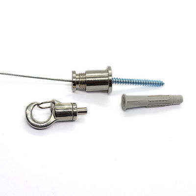 Kit de cable de suspensión ajustable con agarre para sistemas de iluminación