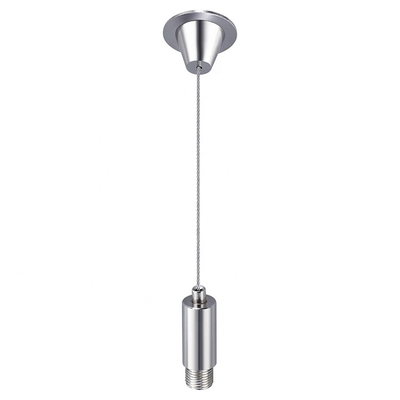 Kit de fijación de cable de acero galvanizado con doble mordaza y bucle