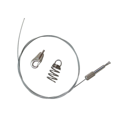 Kit de iluminación de suspensión de cable de acero inoxidable para techo de caída