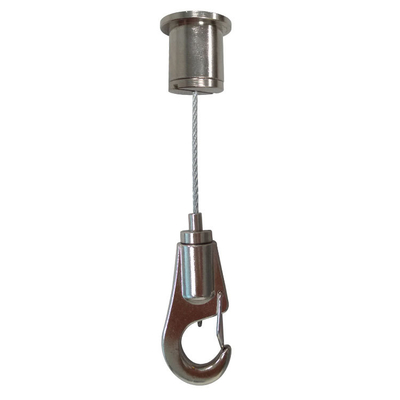 Kit de iluminación de suspensión de cable de acero inoxidable para techo de caída