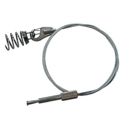 Kit de iluminación de suspensión de cable de acero inoxidable para techo de caída
