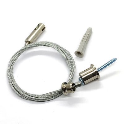 Eslinga de cable de acero inoxidable para iluminación, carga de 20 kg