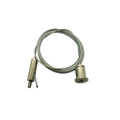 Kit de iluminación de suspensión de cable de acero inoxidable para techo de caída