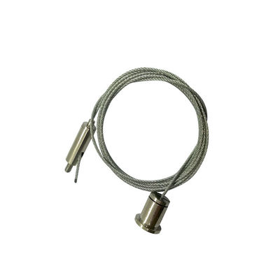Kit de iluminación de suspensión de cable de acero inoxidable para techo de caída
