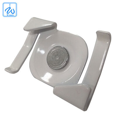 Oblong T-Bar Clips,white Suspended Ceiling Clip, T Bar Clips for Use for Attaching Track Lighting Power Track to Drop Ceiling