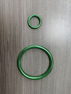 Lightweight Anodizing Finish Green Aluminum Sling Ring For Comfortable Baby Carrier