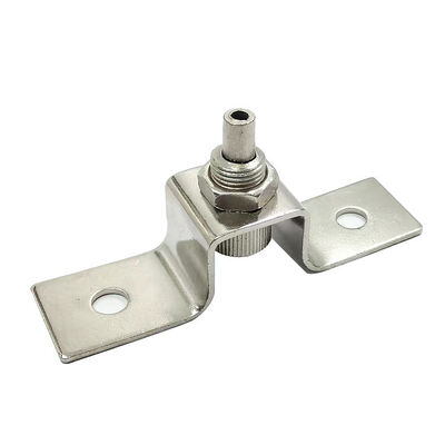 Sistema de suspensión de cables para techo con clip de cable de acero para fijación a la pared