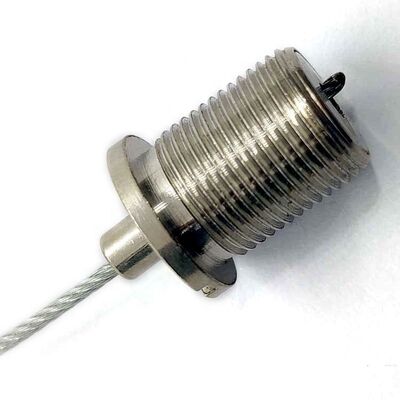 Conector de cobre rápido de hilo de cable de herramienta de agarre de cable de material de latón Clip de cuerda de alambre para accesorios de iluminación