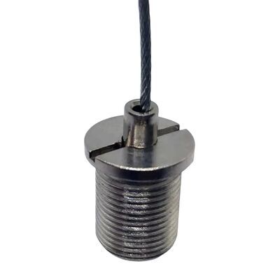 Conector de cobre rápido de hilo de cable de herramienta de agarre de cable de material de latón Clip de cuerda de alambre para accesorios de iluminación