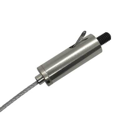 Grampas de cable de acero inoxidable de hilo externo para el organizador de techo suspendido