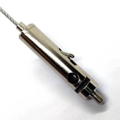 Grampas de cable de acero inoxidable de hilo externo para el organizador de techo suspendido