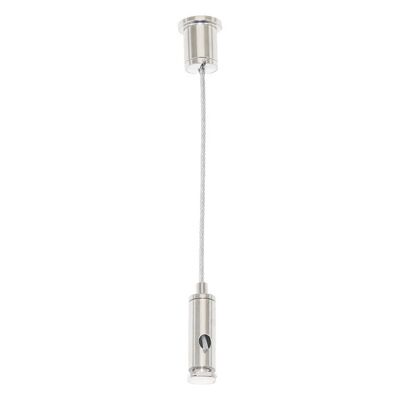 Venta al por mayor directa de fábrica, pinza para cable de acero, herraje para colgar lámparas, accesorio de elevación de seguridad ajustable