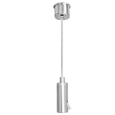 Venta al por mayor directa de fábrica, pinza para cable de acero, herraje para colgar lámparas, accesorio de elevación de seguridad ajustable