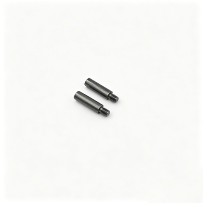 Acero de alta precisión personalizado de cabeza única roscado cilindrico Clevis pin ranura con ranura de fijación industrial cónica
