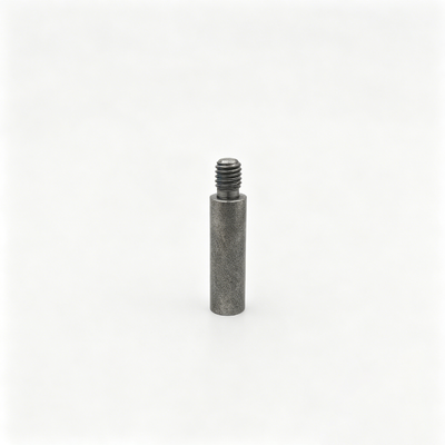Acero de alta precisión personalizado de cabeza única roscado cilindrico Clevis pin ranura con ranura de fijación industrial cónica