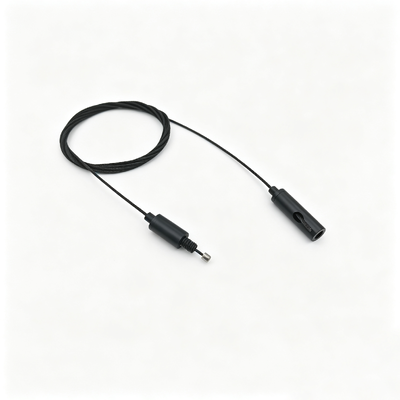 Kit de accesorios para colgar de cuerda de alambre, pinza de Cable ajustable negra personalizada OEM, accesorio de montaje de suspensión para lámpara de techo interior