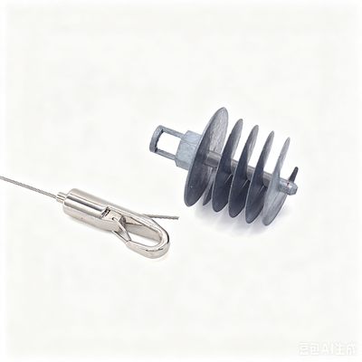 Kit de suspensión metálico ajustable para paneles acústicos, sistema de suspensión, pinza de cable personalizada, gancho, certificado ISO9001, acabado superficial personalizado