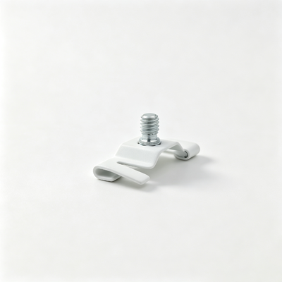 M6 Thread Oblong T Bar Clip Suspensión de latón Accesorio de caída de techo de la pista ligera de cable de cable de cable de cable de gestión