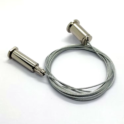 Lámparas LED personalizadas Hardware Iluminación de techo Cables colgantes Agarrador de cable pequeño Accesorio para panel de luz de interior