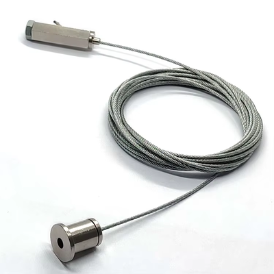 Lámparas LED personalizadas Hardware Iluminación de techo Cables colgantes Agarrador de cable pequeño Accesorio para panel de luz de interior