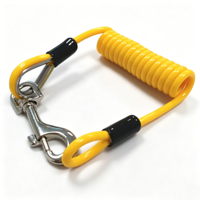 New Designed Coating PU Safety Spring Lanyard / Ergodyne Wrist Tool Lanyard