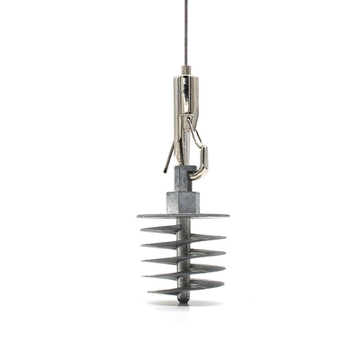 Kit de suspensión metálico ajustable para paneles acústicos, sistema de suspensión, pinza de cable personalizada, gancho, certificado ISO9001, acabado superficial personalizado