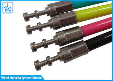Cable modificado para requisitos particulares de la seguridad del resorte tensor de la cuerda de alambre de los Ss del color para la cerradura de la seguridad
