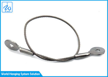 Ojo del cable de la seguridad del resorte tensor de las hondas de la cuerda de alambre de acero y tiempo largo del ojo