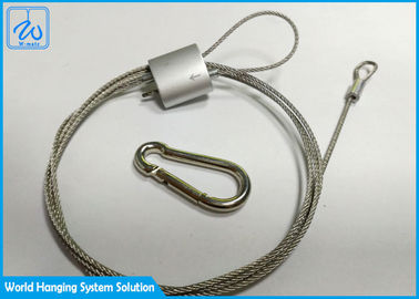 Equipo colgante de las colocaciones de la suspensión ligera durable del alambre con el agarrador de colocación