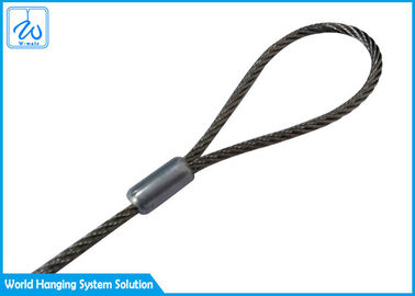 Fuerza y durabilidad pierna de la asamblea de la cuerda de 3,0 milímetros sola con el lazo doble
