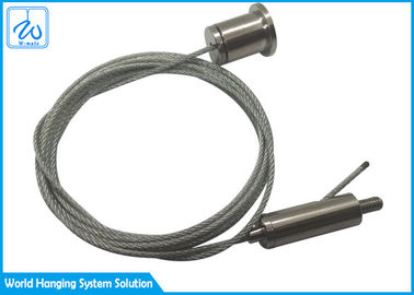 El latón + el equipo de acero de la suspensión del cable de la iluminación proporciona soluciones del uso de la ejecución