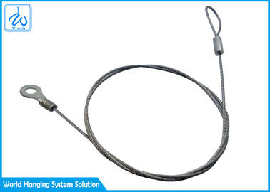 7*19 galvanizó el cable inoxidable de la cuerda de alambre de acero 304 para el acollador de la seguridad