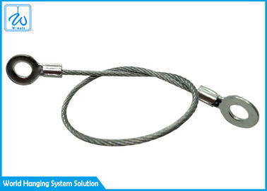 De alta resistencia galvanice el ojo de los extremos de la cuerda de alambre y la herramienta del acollador de la seguridad de la honda