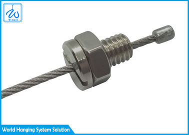 El alambre galvanizado de los equipos de la suspensión de la cuerda de alambre de acero llevó la iluminación de 7x7 o de 7x19