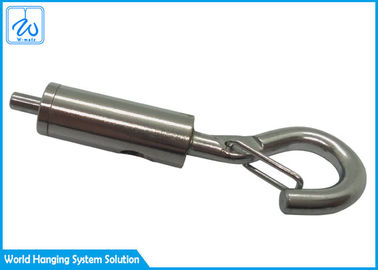 agarrador de acero de cobre amarillo del cable de la abrazadera de cuerda de alambre de metal 7x7 o 7x19 con el gancho