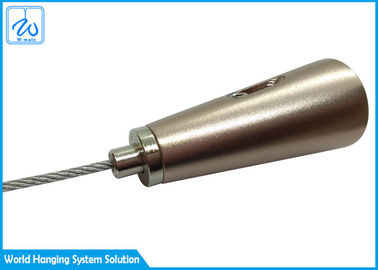 Cable ligero Grippe unidireccional de la herramienta del agarrador del alambre de los equipos de la ejecución con forma de cono