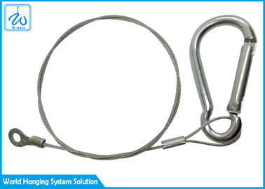 7*19 galvanizó el cable inoxidable de la cuerda de alambre de acero 304 para el acollador de la seguridad