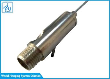 Longitud de proceso automática del conector del apretón de cable del equipo de los agarradores del cable de alambre del botón