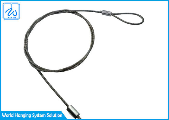 La cuerda de alambre de acero inoxidable del cordón de la seguridad de Saveking ojetea el Pvc cubrió la cuerda de nylon