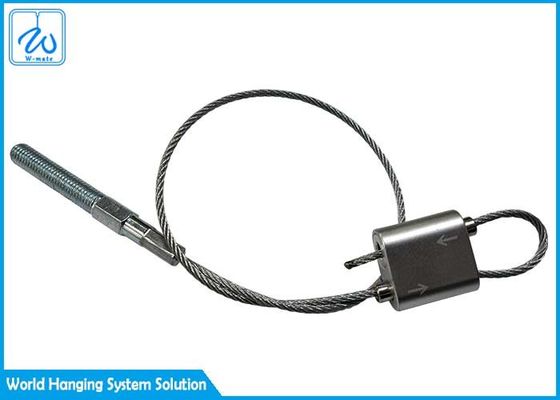 Fácil ajustar el agarrador de acero del cable de 1.5m m con los lazos para que haya la HVAC que canaliza la ejecución