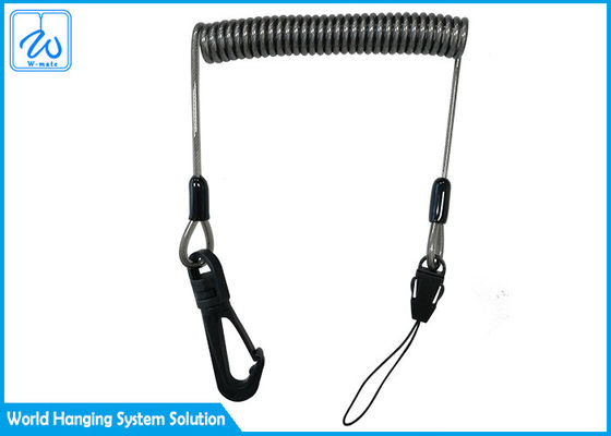 Pesca del alambre en espiral de Lanyard Inside Safety Rope Steel para Rod el 1.5m