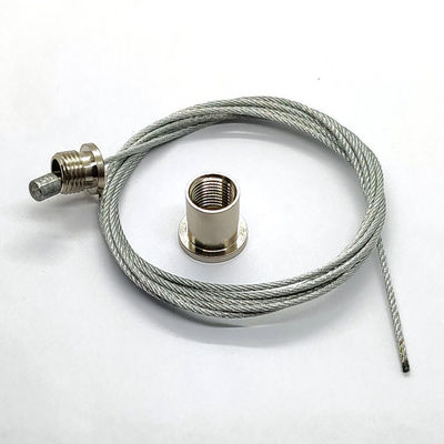 Agarrador inoxidable del cable del equipo de la ejecución de la suspensión del alambre de acero para las luces llevadas 1.5m m