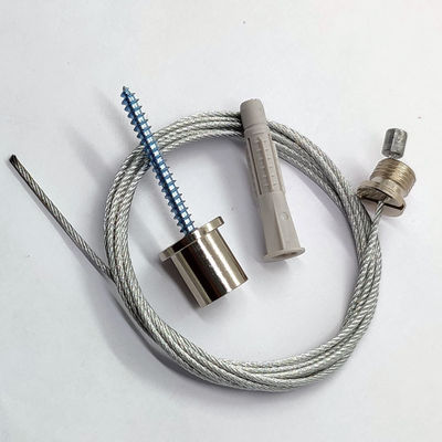 Cuerda de alambre de acero ligera de Kit With Ceiling Attachment By de la suspensión de la secuencia